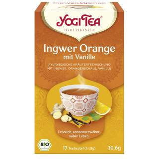 Yogi-Tee Ingwer-Orange mit Vanille - Tbt