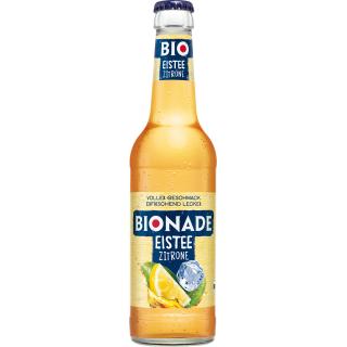 Bionade Eistee Zitrone, 0,33 L Flasche