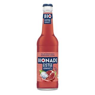 Bionade Eistee Granatapfel, 0,33 L Flasche