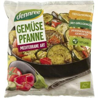 dennree Gemüsepfanne mediterrane Art, 500 g Beutel