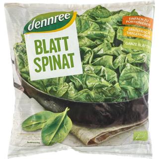 dennree Blattspinat portionierbar, 750 gr Beutel