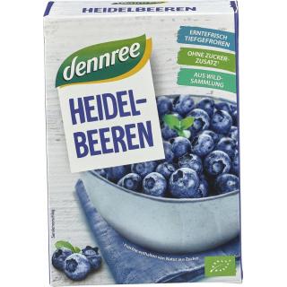 dennree Heidelbeeren, 300 gr Schachtel