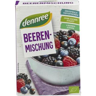 dennree Beerenmischung, 300 gr Schachtel
