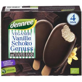 dennree Multipack Stieleis Vanille Schoko vegan, 3