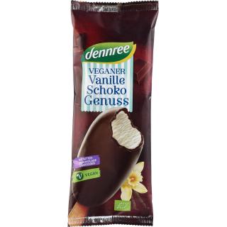 dennree Stieleis Vanille-Schoko vegan, 110 ml Stüc