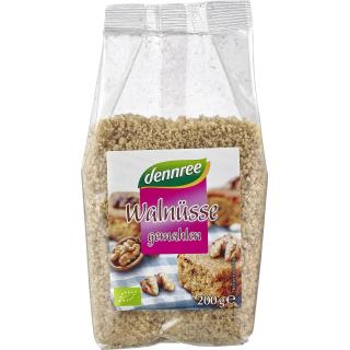 dennree Walnusskerne, gemahlen, 200 gr Packung