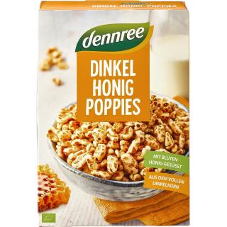 dennree Dinkel-Honig-Poppies, 375 gr Packung