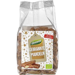 dennree gebrannte Mandeln, 150 g Packung
