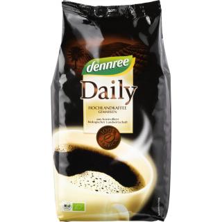 dennree Daily-Kaffee, gemahlen, 500 gr Packung