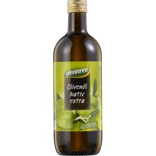 dennree Olivenöl nativ extra, 1 ltr Flasche