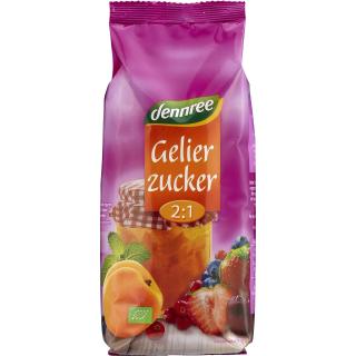 dennree Gelierzucker 2:1, 500 gr Packung
