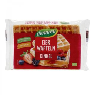 dennree Dinkel Frischeiwaffeln, 165 g Packung