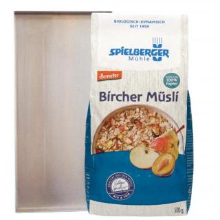 Spielberger Bircher Müsli, demeter, 580 g Packung