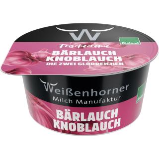 Frischecreme Bärlauch-Knoblauch BIOLAND 70%