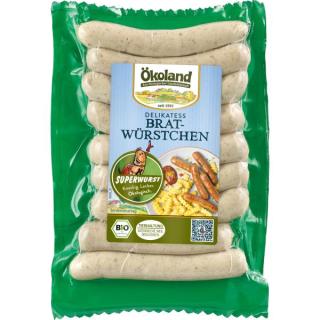 Delikatess-Bratwürstchen BIOLAND 9St