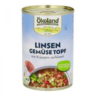 Linsen-Gemüse-Topf vegetarisch
