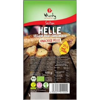 WHEATY HELLE BRAT+GRILLWURST VEGAN