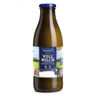 b*Vollmilch Demeter 3,8% Flasche