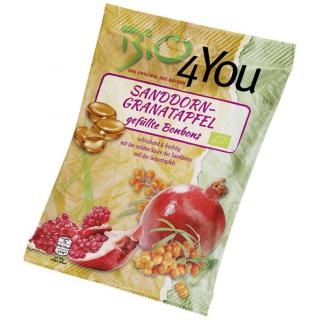 Bio4You Bonbons Sanddorn-Granatapfel