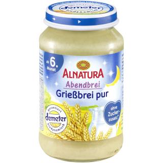Abendbrei Grießbrei pur 190G