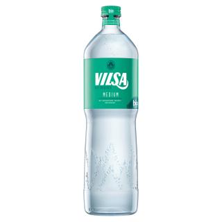 Vilsa Brunnen Bio Mineralwasser Medium, 1 L Flasch