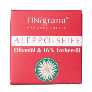 Finigrana Alepposeife aus Olivenöl und 16% Lorbeer