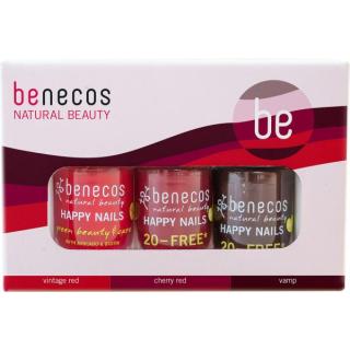 Geschenkset Nagellack Classic in Red 3-er
