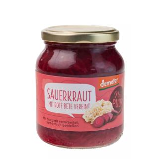 Sauerkraut mit Rote Bete