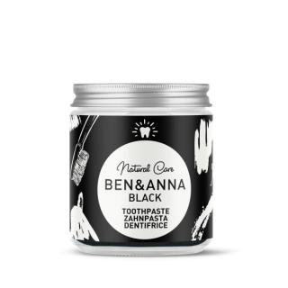 Ben&Anna Zahncreme Black mit Aktivkohle im Glas