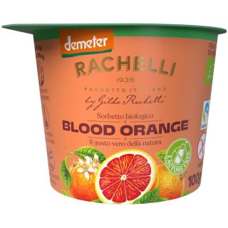 Blutorange Sorbet Eis