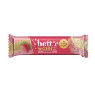 Bettr Waffelschnitte Erdbeere zuckerfrei, 30 g Pa