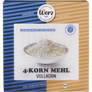 4-Korn-Vollkorn-Mehl glutenfrei