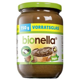 bionella Nussnougat-Creme vegan HIH