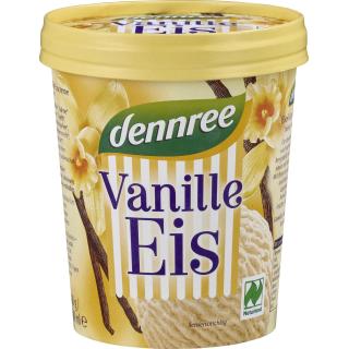 dennree Vanille-Eiscreme, 500 ml Becher
