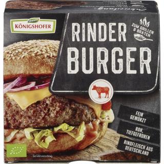 Königshofer Rindfleisch-Burger, 270 gr Packung 3 S