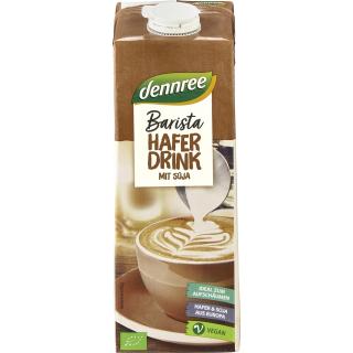 dennree Hafer Barista, 1 ltr Packung