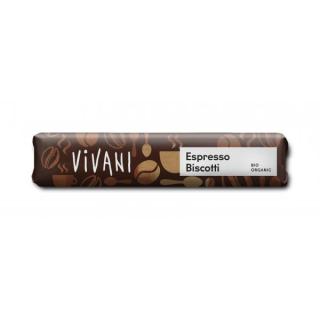 Espresso Biscotti Schokoriegel