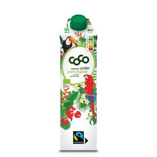 Kokoswasser pur