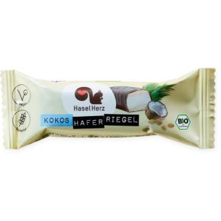 Haselherz Veganer Kokos-Haferriegel mit Schokolade