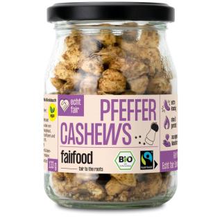 Cashewkerne Ofengeröstet mit Knoblauch & Pfeffer