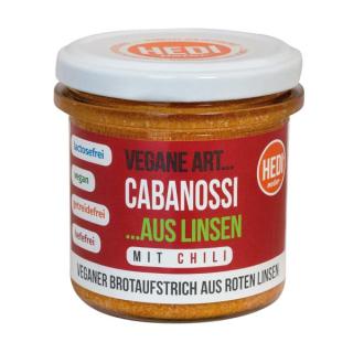Cabanossi mit Chili aus Linsen