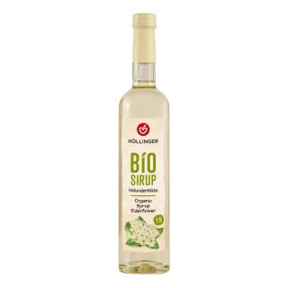 Höllinger Holunderblüten Sirup, 0,5 L Flasche